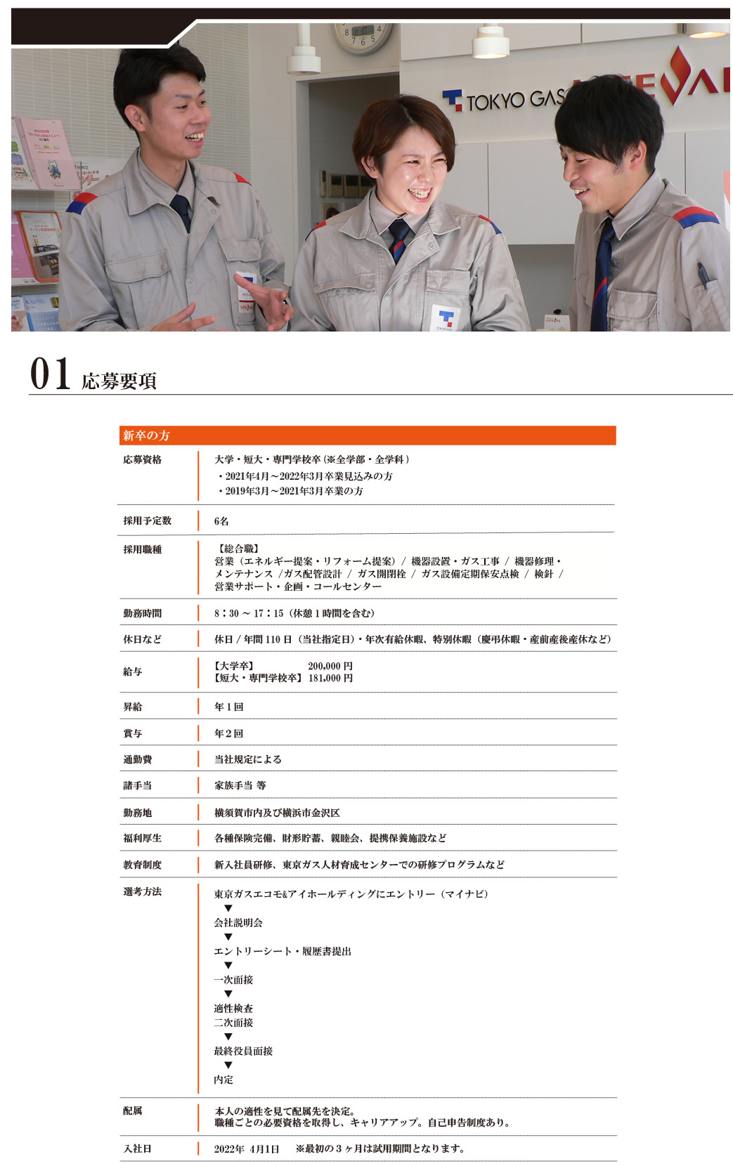 東京ガスライフバル飯田株式会社の採用サイト 東京ガスライフバル飯田株式会社の採用サイト